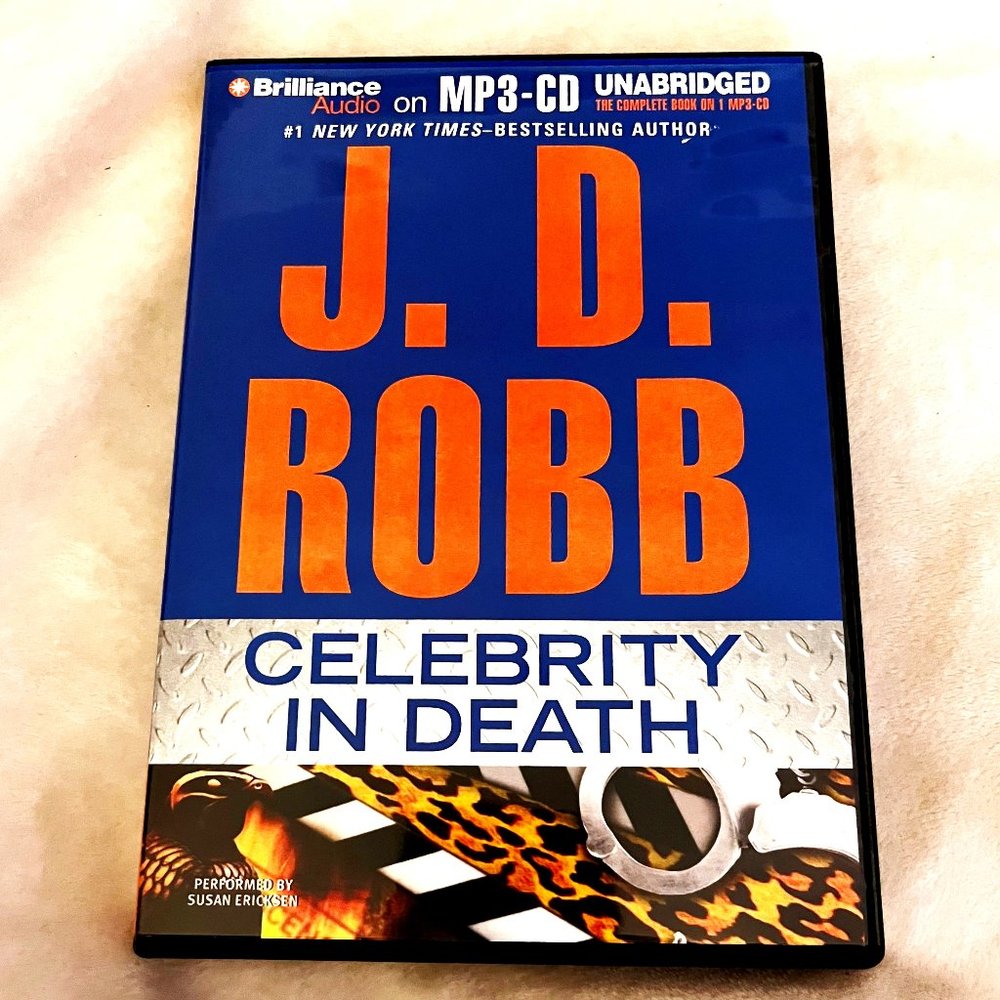 JD Robb "Celebrity in Death" - Audio Book - CD - One Size